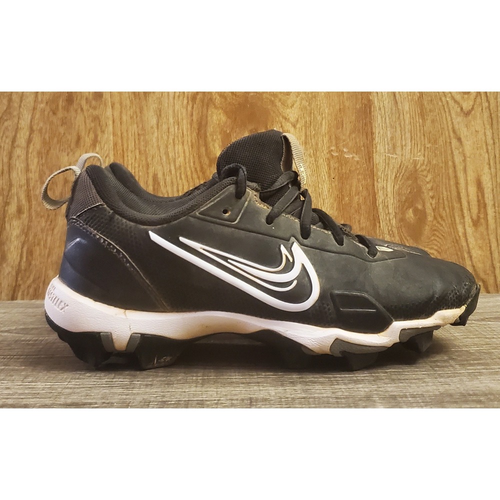 Nike Force Trout 9 Keystone Cleat Shoes Youth Size 3.5 Black